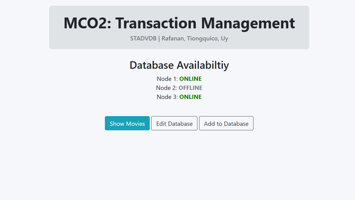 Transaction Management System